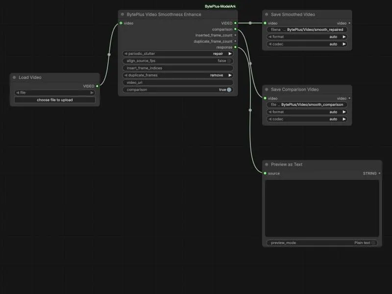 Thumbnail of the Video Smoothness Enhance workflow