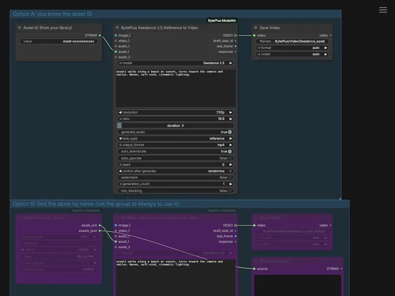 Thumbnail of the Virtual Portrait - Existing Asset workflow